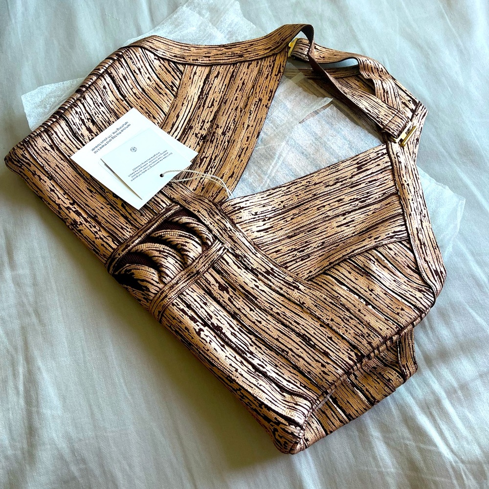 Rose Gold bandage swimsuit - Picture 5 of 6